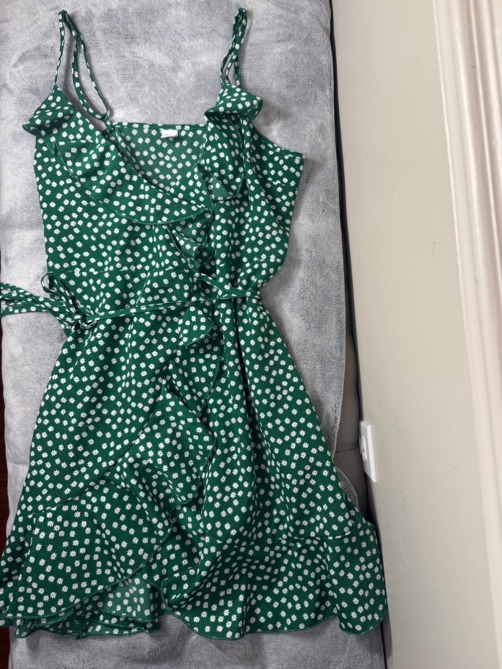 ROMWE Boho Floral Wrap Sundress -  Size XS